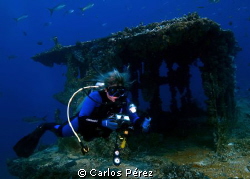 exploring the Wit Shoal Wreck Tower by Carlos Pérez 